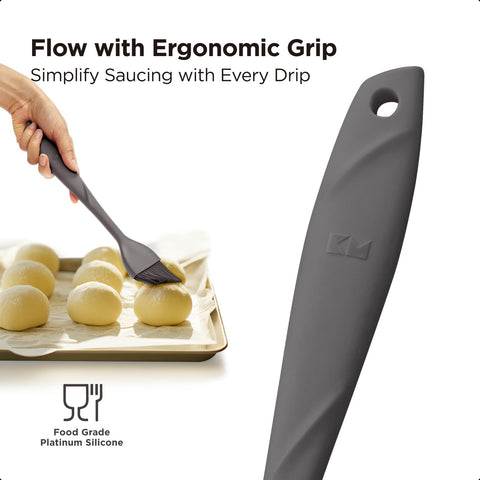 Kitchen Mama WaltzGrip 11.5-inch brush ideal for grilling sauces