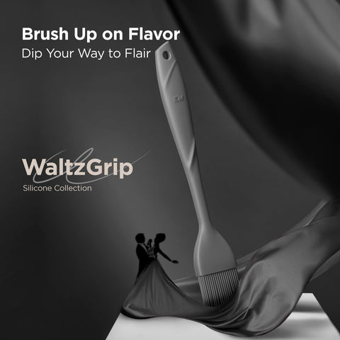 Close-up of WaltzGrip bristles showing flexible silicone for even coating