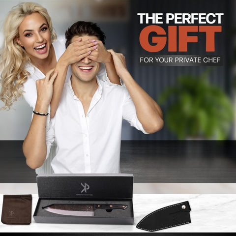 Kitchen perfection meat-cutting in kitchen demonstrates wide blade for efficient slicing.