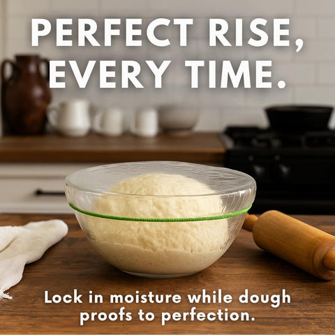 Kitchen Strong dough cover for baking maintains dough consistency during proofing