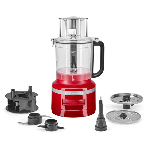 KitchenAid 13-Cup Food Processor bowl and lid for quick, mess-free meal prep