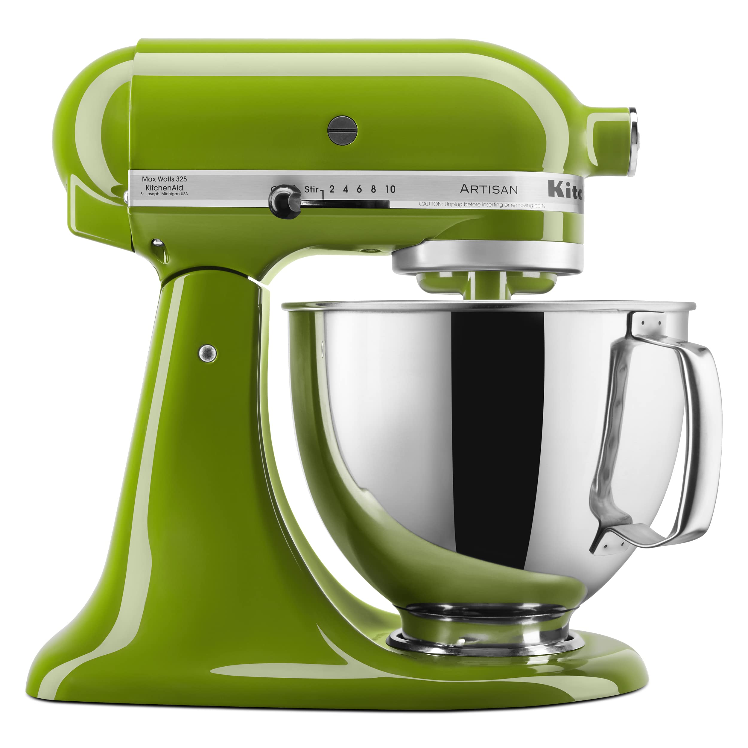 KitchenAid Artisan Matcha front view shows premium build for daily baking