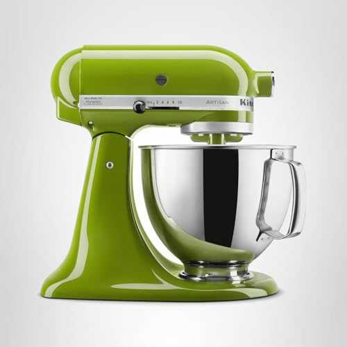 KitchenAid Artisan Matcha on the counter conveys practical everyday use