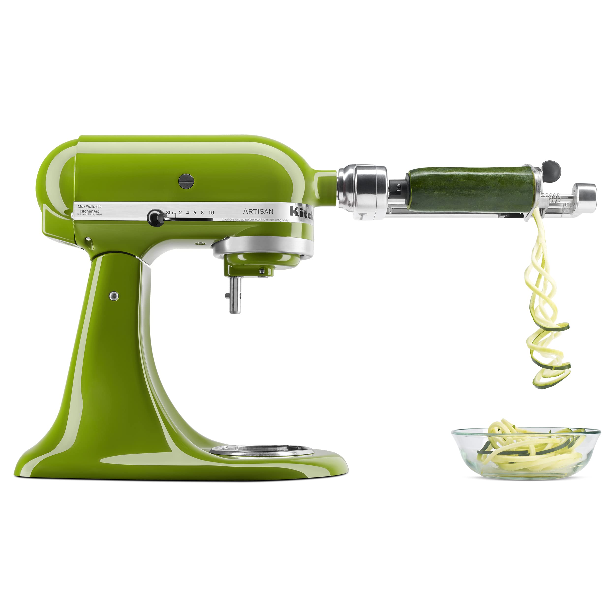 KitchenAid Artisan Matcha in action demonstrates thorough mixing power