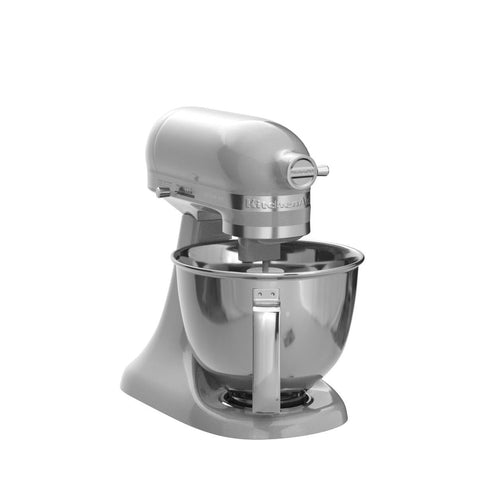 Tilt-head design of KitchenAid Artisan Mini for easy ingredient access.