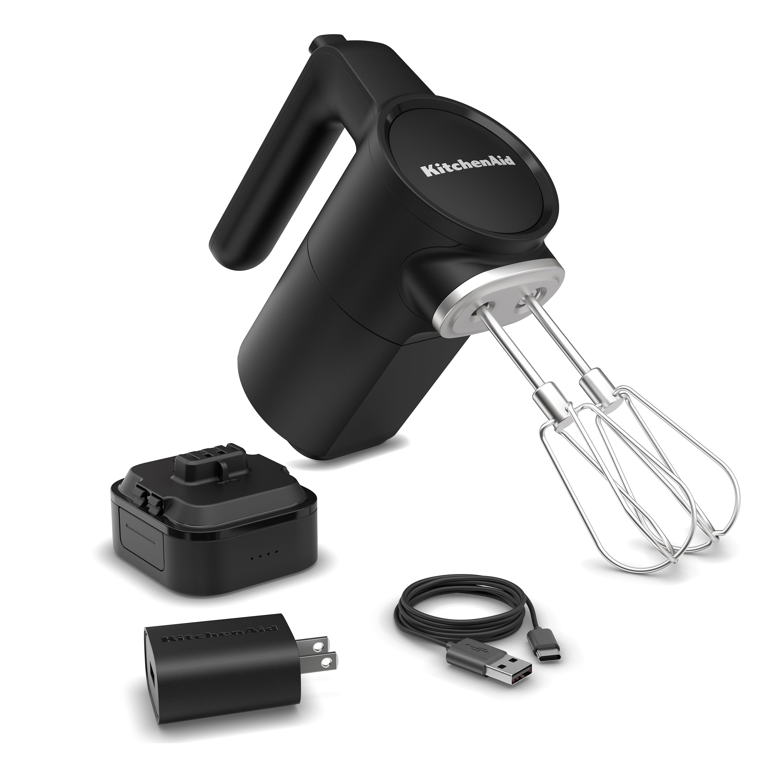 KitchenAid Go cordless hand mixer with battery included for flexible cooking