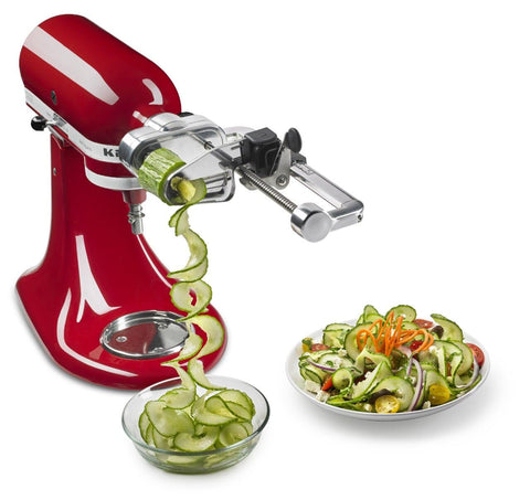 KitchenAid Spiralizer Plus storage case keeps blades and accessories organized