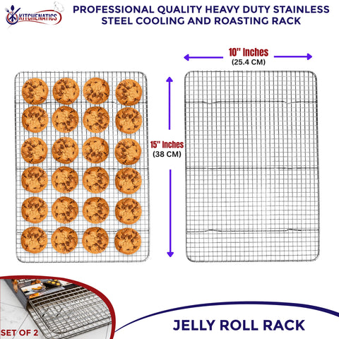 KITCHENATICS versatile rack serves cooling, drying, and resting tasks