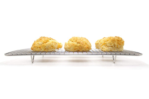 Kitchenatics multipurpose kitchen rack for cooling, roasting, or drying.