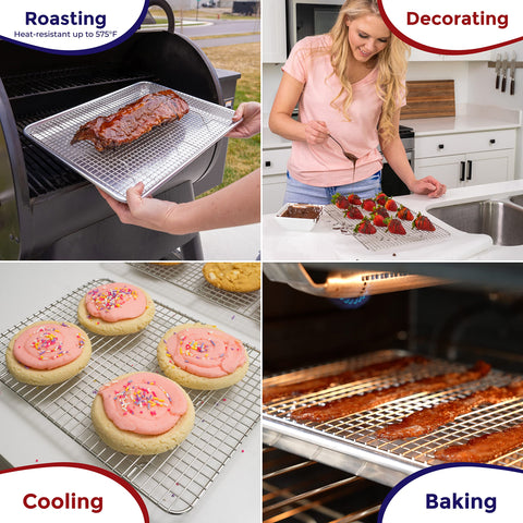 Multipurpose Kitchenetics rack used as cooling, drying, or organizing surface