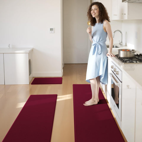 KitchenClouds care tips showing flattening creases for quick setup