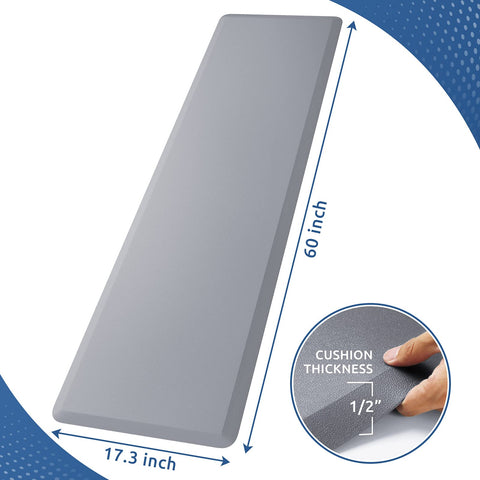 KitchenClouds waterproof surface anti-fatigue mat in action for kitchen tasks.