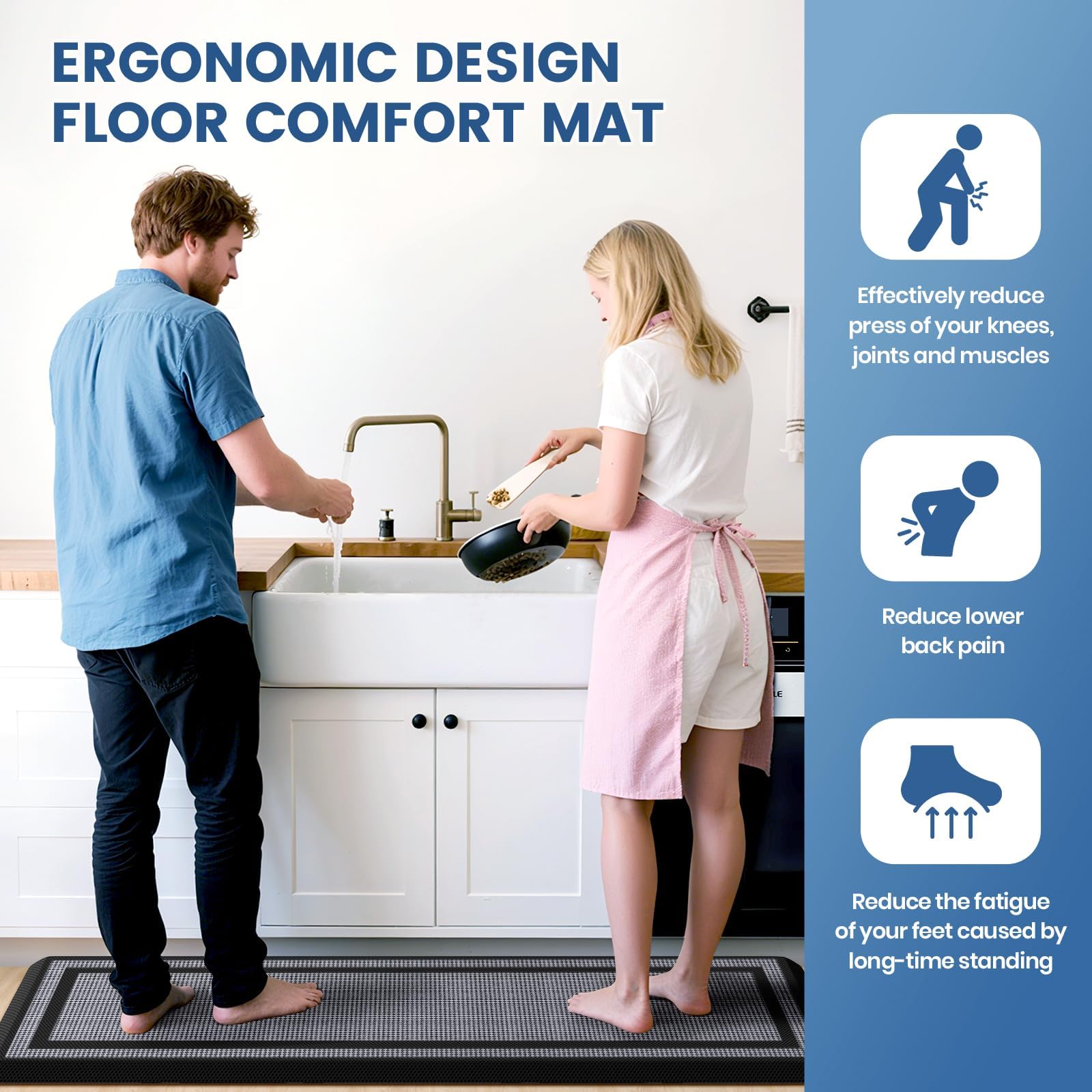 KitchenClouds easy-care material resists spills and cleans easily