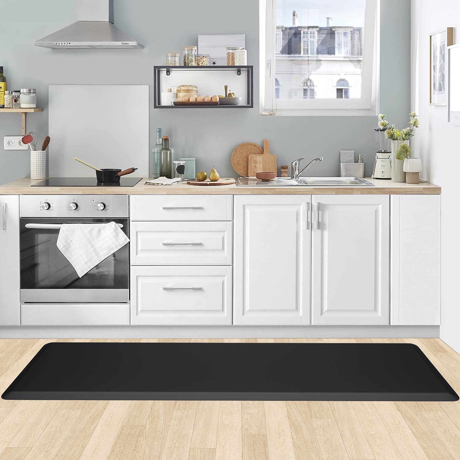 KitchenClouds wide-use design complements any decor while you stand.