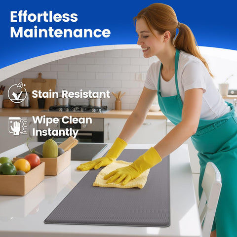 KitchenClouds kitchen mats suitable for office standing desks and kitchen islands.