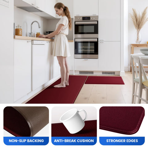 KitchenClouds waterproof sink mat protects floors from spills