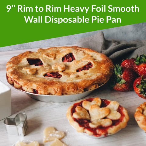KitchenDance durable aluminum pan maintains shape in oven and freezer.