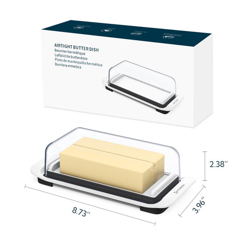 KITCHENDAO butter keeper dishwasher safe for easy cleaning
