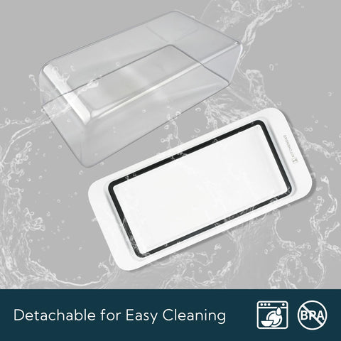 KITCHENDAO butter tray highlights measurement marks for portion control