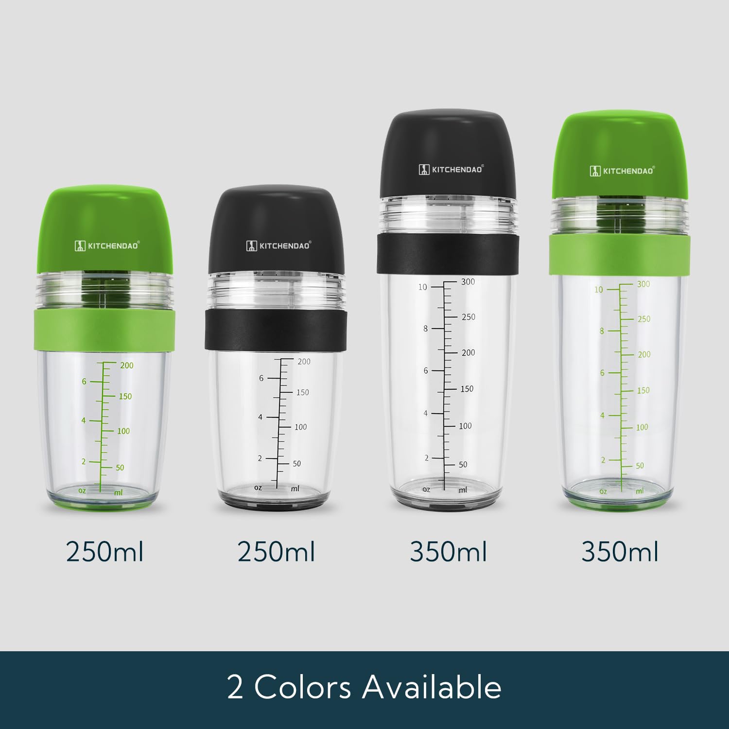 KITCHENDAO dishwasher-safe dressing bottle for easy cleaning