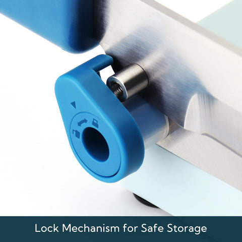 KITCHENDAO slicer safety lock for safe storage