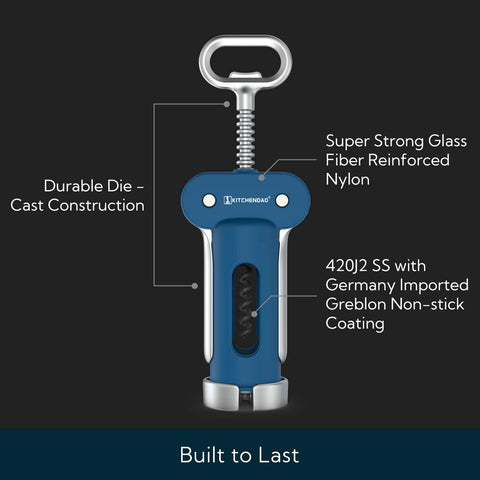 KITCHENDAO zinc alloy body delivering durable, long-lasting performance.
