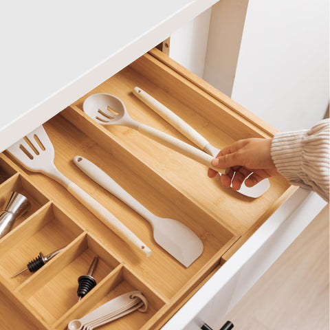 KitchenEdge bamboo wood varies slightly in color for a natural character