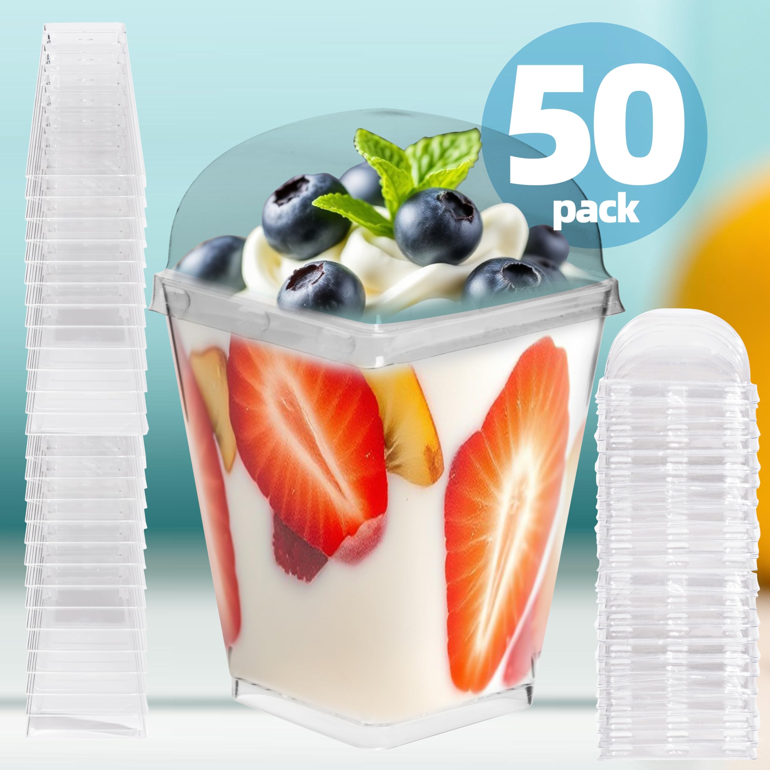 KitchenHex stackable cups save cabinet space for bulk prep