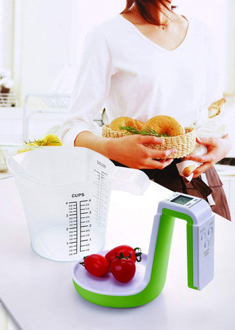 KitchenMetrics precision weighing technology helps accurate recipe prep