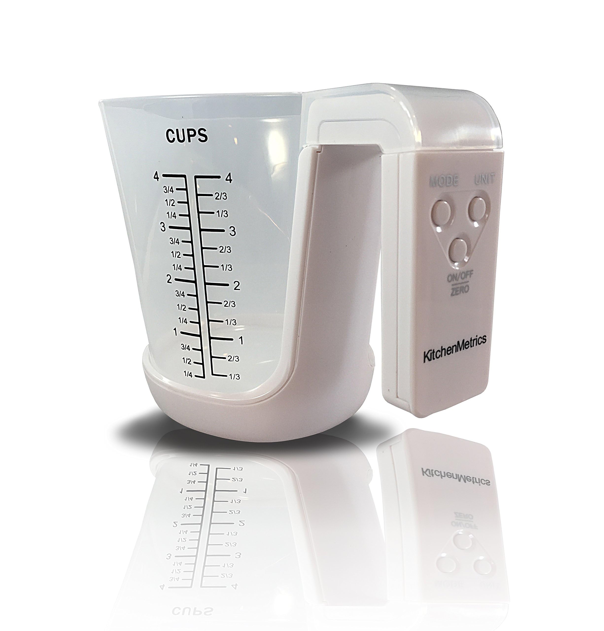 KitchenMetrics washable measuring cup promotes mess-free measuring in the kitchen