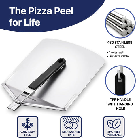 KitchenStar folding handle design saves space in compact kitchens