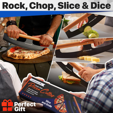 KitchenStar pizza night gift idea for pizza lovers and home cooks.