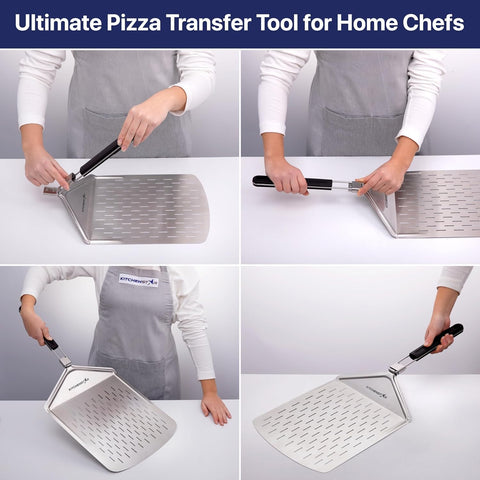 KitchenStar foldable peel makes a thoughtful gift for home chefs and pizza lovers.