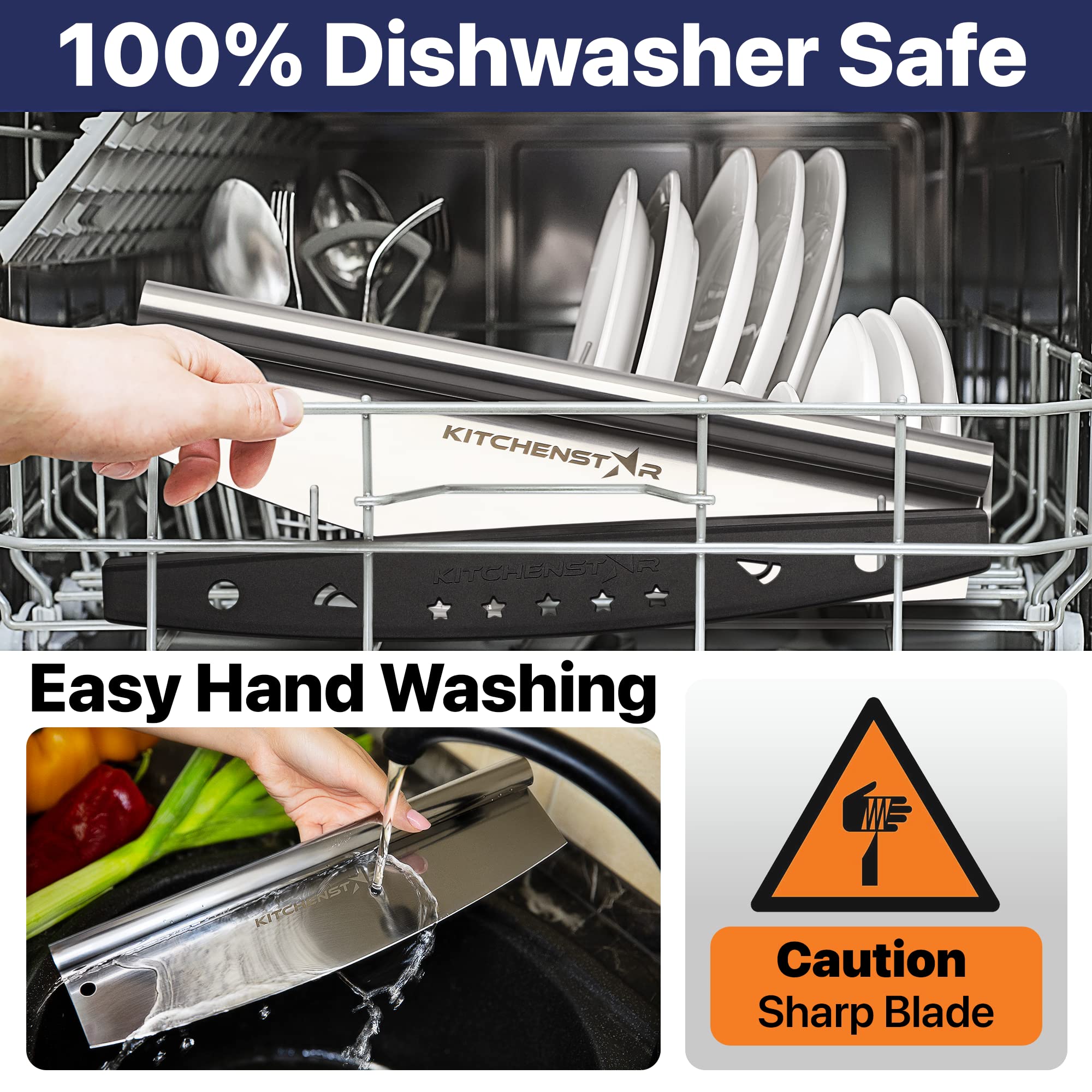 Gift-ready KitchenStar pizza cutter for pizza lovers and home chefs