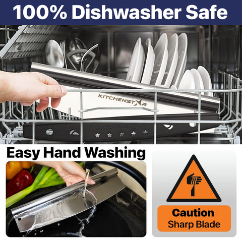 Gift-ready KitchenStar pizza cutter for pizza lovers and home chefs