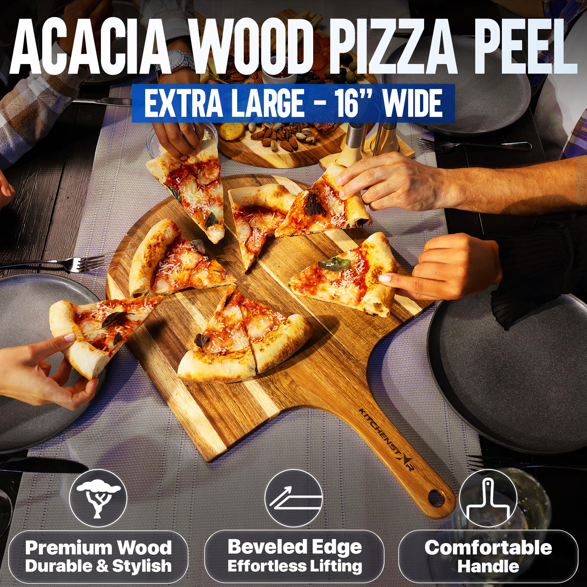 KitchenStar oven brush with scraper cleans residues safely on surfaces.