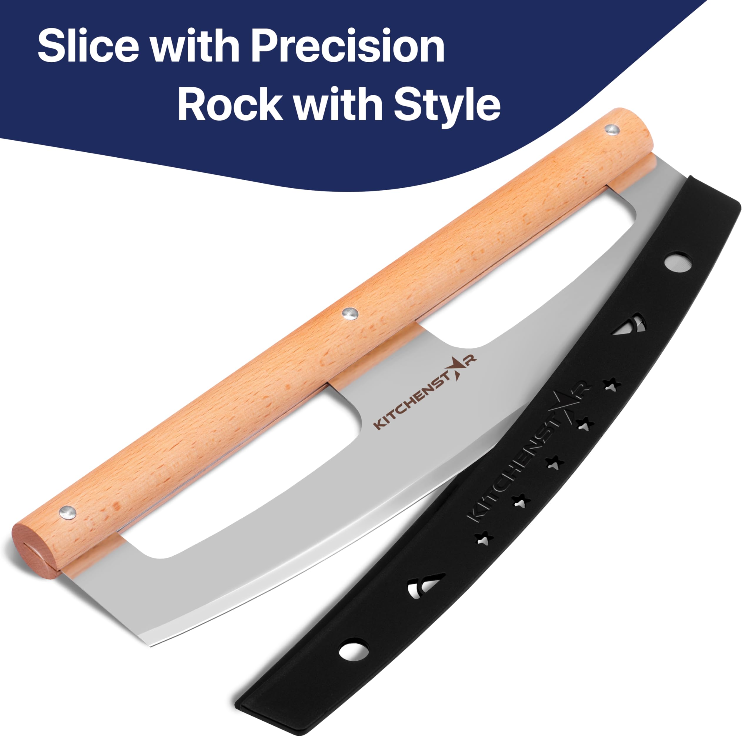 KitchenStar pizza cutter gift-ready for pizza lovers and home cooks