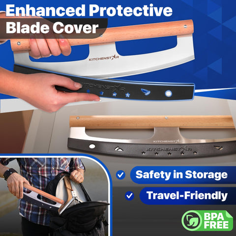 KitchenStar sleek design adds modern style to pizza nights.