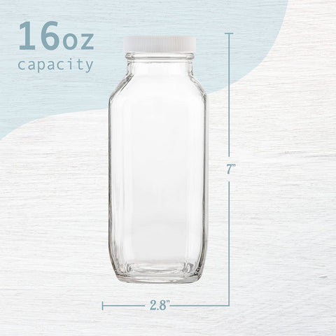 Kitchentoolz BPA-free foam-lined lid prevents leaks and preserves flavor.
