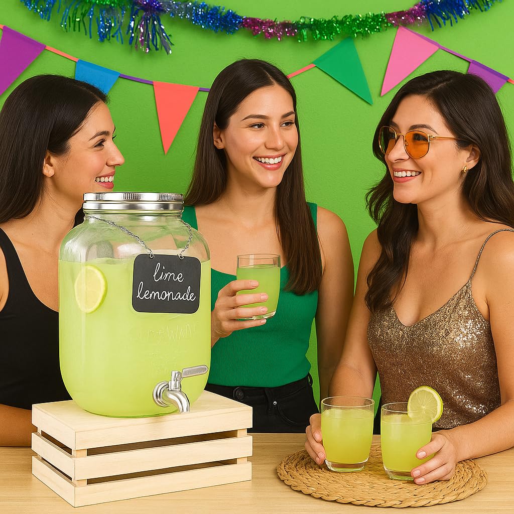 Kitchentoolz elegant beverage station adds a polished look to events