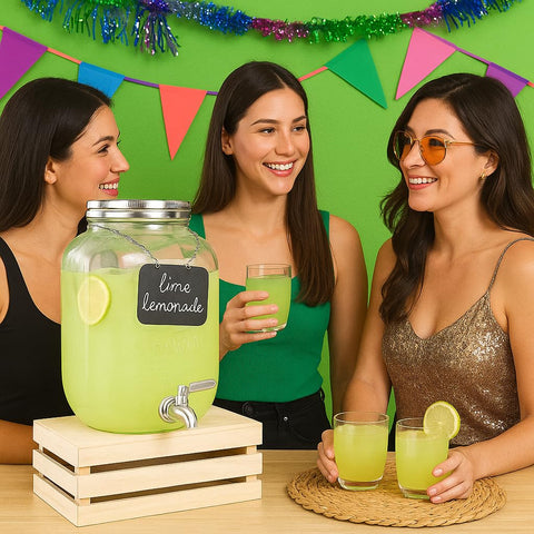 Kitchentoolz elegant beverage station adds a polished look to events