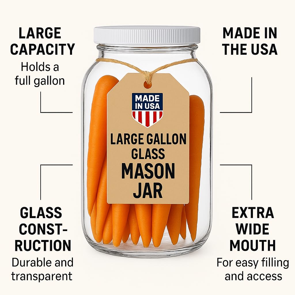 Kitchentoolz fermentation-friendly jar ideal for pickling and experiments with clear lids