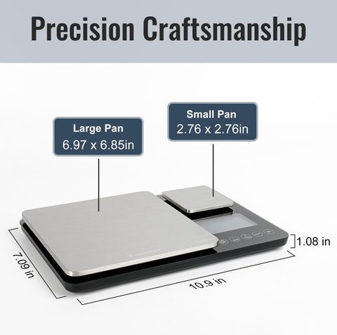 K KitchenTour stainless steel design offers durability and easy cleaning.