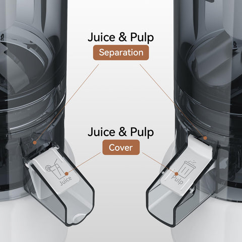 KITCHTREE anti-drip cover keeps surfaces clean while juicing.