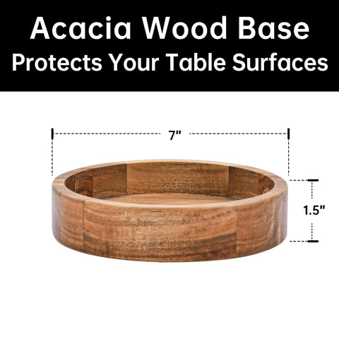 KITEISCAT clear glass enhances salad presentation with colorful toppings.