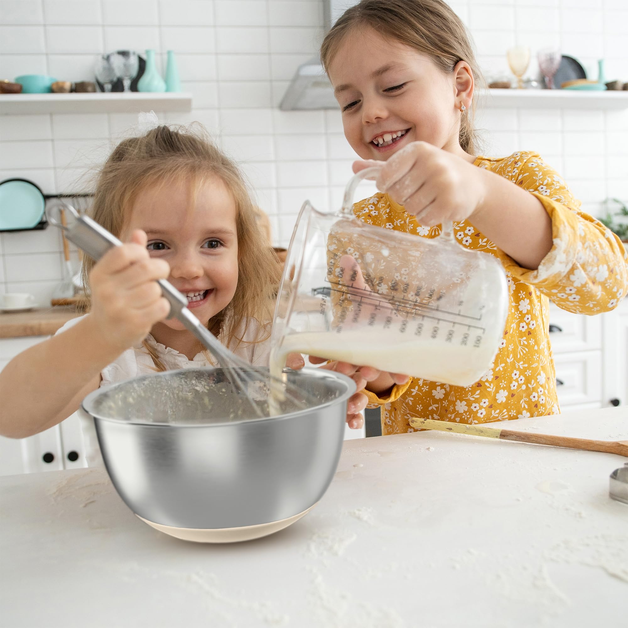 KITEISCAT versatile bowls for baking, prep, salads, picnics, and gifting