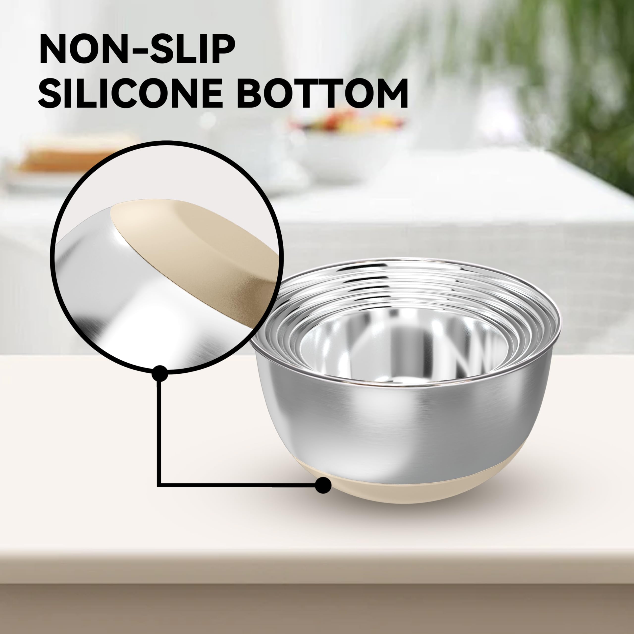 KITEISCAT five-piece set fits nested storage to free up cabinets