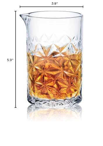 KITESSENSU Beginner-to-Pro Mixing Glass supports learning from first cocktail onward.
