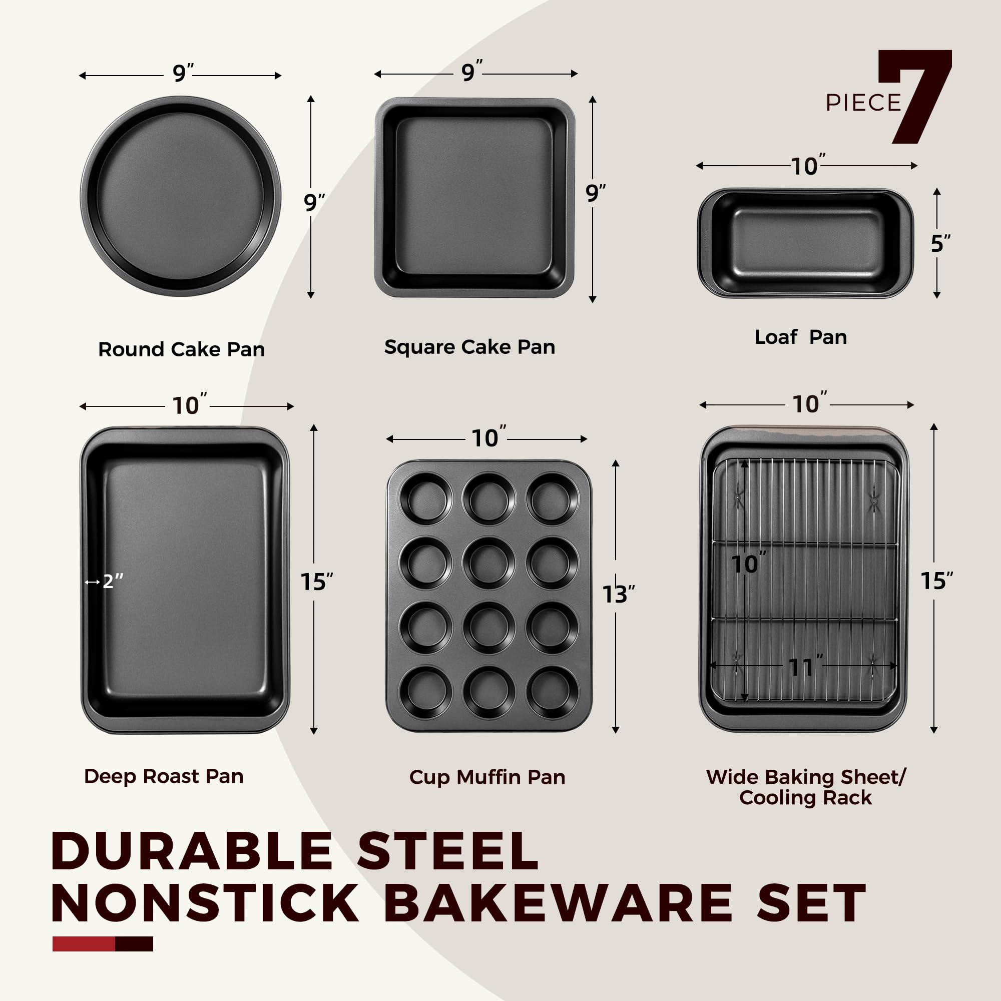 KITESSENSU cooling rack supports airflow for fast cooling.