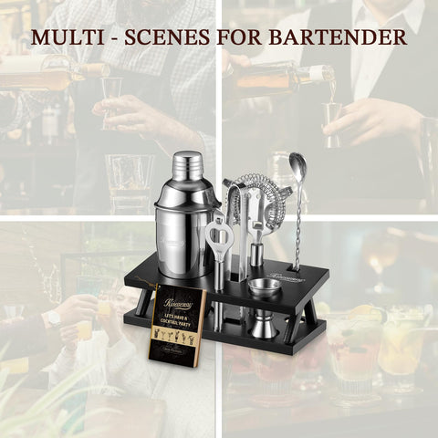 KITESSENSU home bar essentials for stylish cocktail preparation.